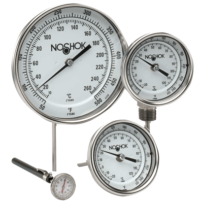 Noshok Dial Indicating Thermometer, 300 Series